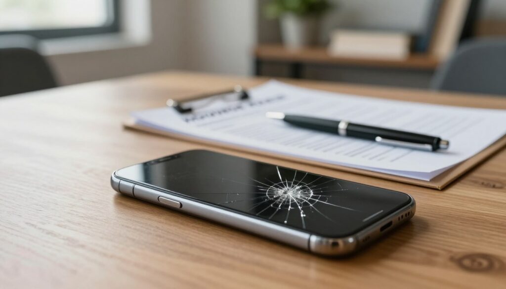 danos acidentais tela